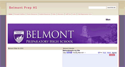 Desktop Screenshot of belmontprephs.org